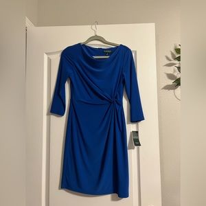 Electric blue Never Worn Ralph Lauren dress